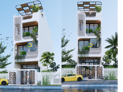 THIẾT KẾ THI CÔNG NHÀ PHỐ MẠC ĐĨNH CHI