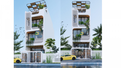 THIẾT KẾ THI CÔNG NHÀ PHỐ MẠC ĐĨNH CHI